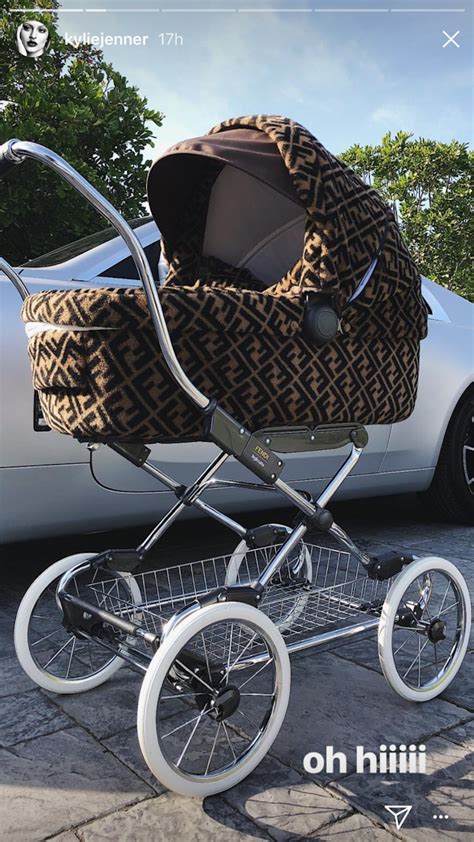 fendi stroller kylie|Kylie Jenner’s Fendi Stroller & Outfit Prove She's The .